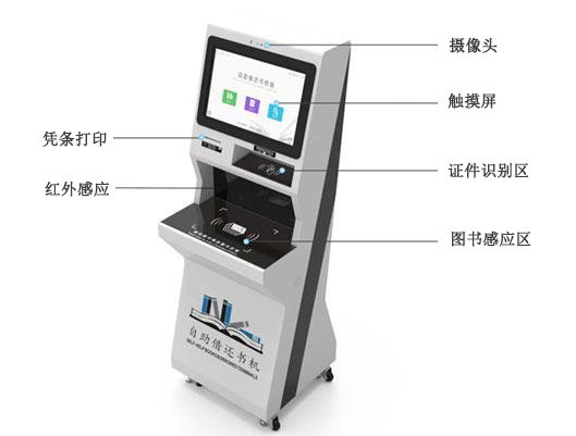 启扬自动借还书机、自动办卡机方案